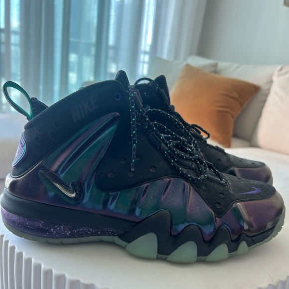 Nike Barkley Posite Max Eggplant - Men’s 8.5 - Picture 4 of 9